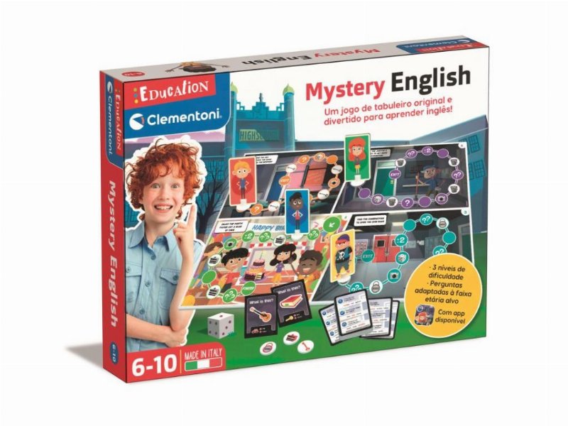 Jogo Mystery English Clementoni