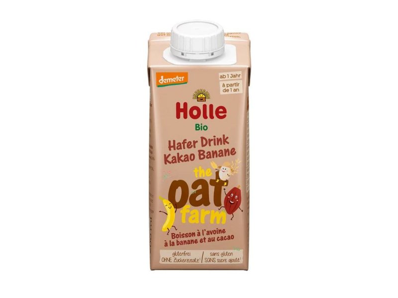 Bebida Aveia Bio Holle Bana Cacau 200 ml
