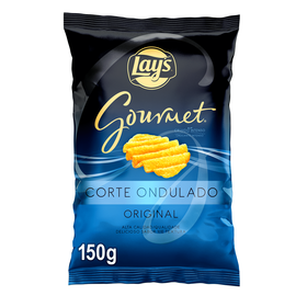 Batata Frita Gourmet Corte Ondulado Lay's Gourmet 150 gr
