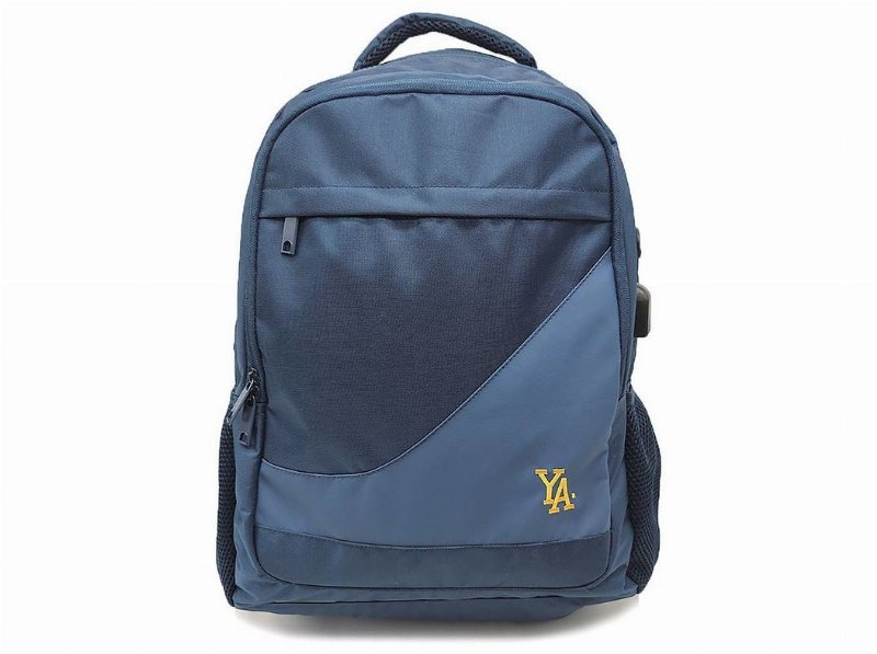 Mochila Young's Attitude Azul Escuro Usb 47X33X19Cm
