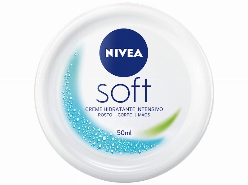 Creme De Rosto Corpo E Mãos Soft Nivea 50 ml