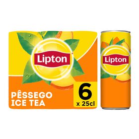 Ice Tea Em Lata Pêssego Lipton