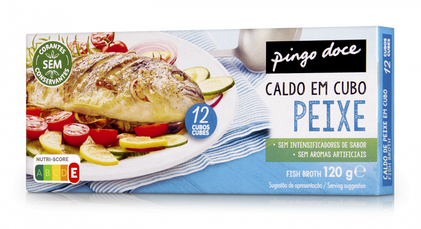 Caldo De Peixe 12 Cubos Pingo Doce 12Un