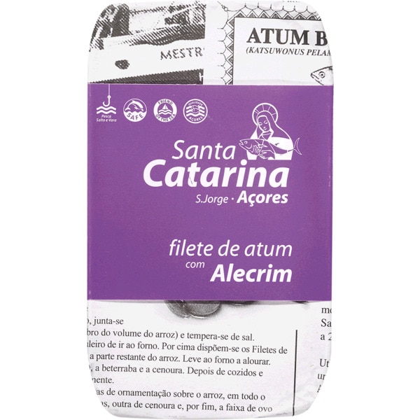 Filetes De Atum Com Alecrim 120 g