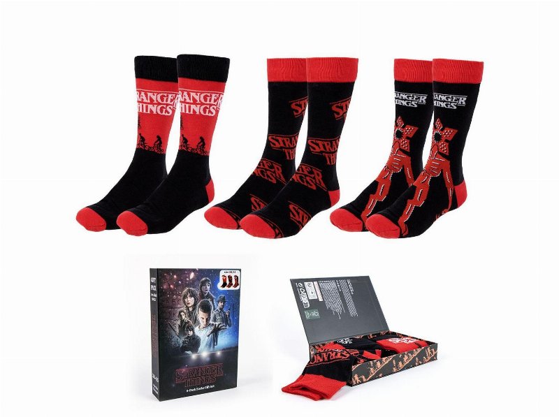Pack 3 Meias Stranger Things Classic