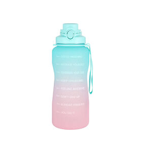 Garrafa Plástico Azul E Rosa 2 l Colors Kasa