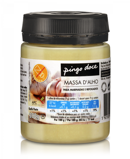 Massa De Alho Pingo Doce 0.2L