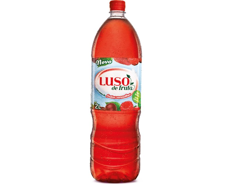 Bebida Luso Fruta Frutos Vermelhos 2 l