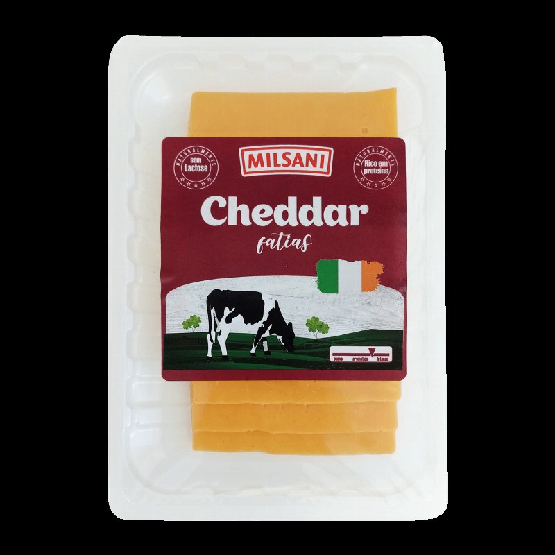 Queijo Cheddar Em Fatias 150 g