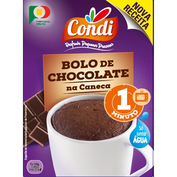 Preparado Para Bolo De Chocolate Na Caneca 70 g