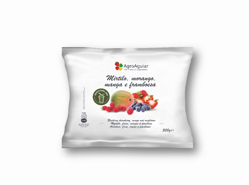 Mix Frutas Agroaguiar Frt. Vermelhos E Manga 300 g