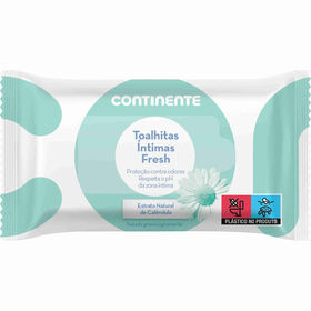 Toalhitas Íntimas Fresh Continente 20 Un
