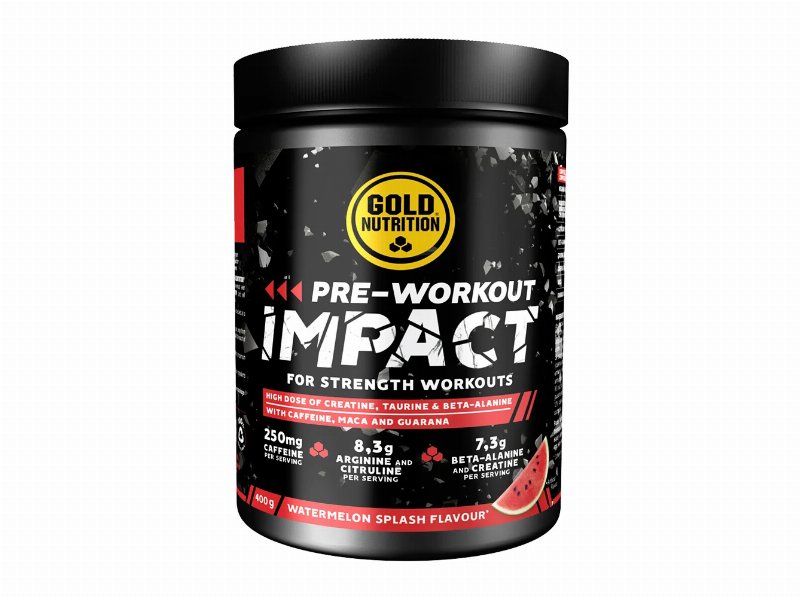 Suplemento Goldnutrition Prework Impact Melancia 400 g