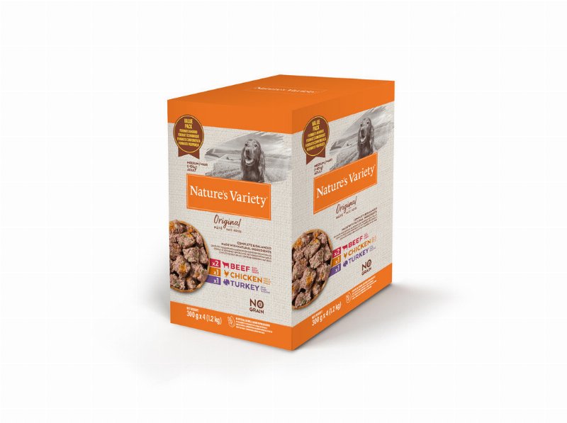 Comida Húmida Nature's Variety Cão Multipack 4X300 g