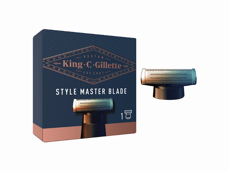 Recarga De Lâminas Style Master King C. Gillette 1 Un
