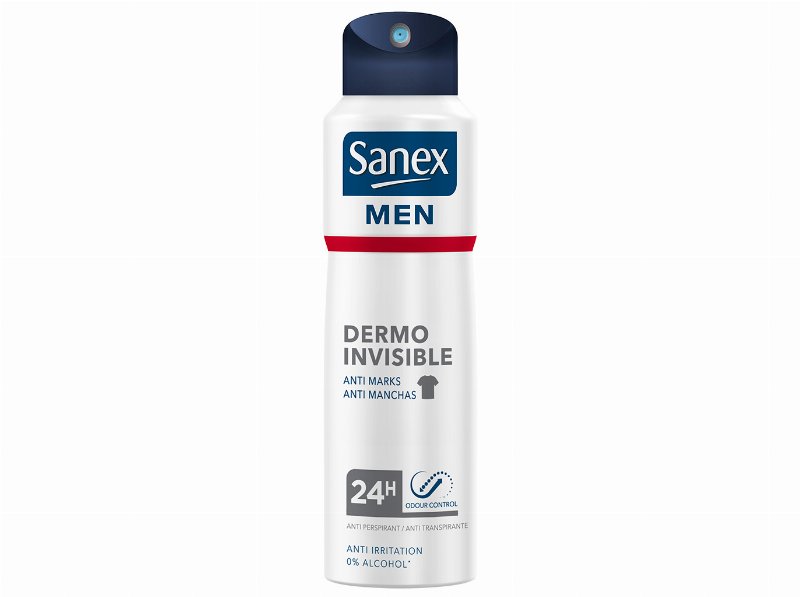Desodorizante Spray Para Homem Dermo Efeito Invísivel Sanex 200 ml
