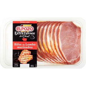 Bifes Do Lombo De Porco Marinados Elpozo 500 gr