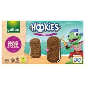 Bolachas Com Recheio Hookies Sem Glúten Gullón 230 gr (5 Un)
