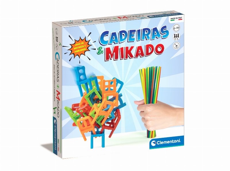 Cadeiras + Mikado Clementoni