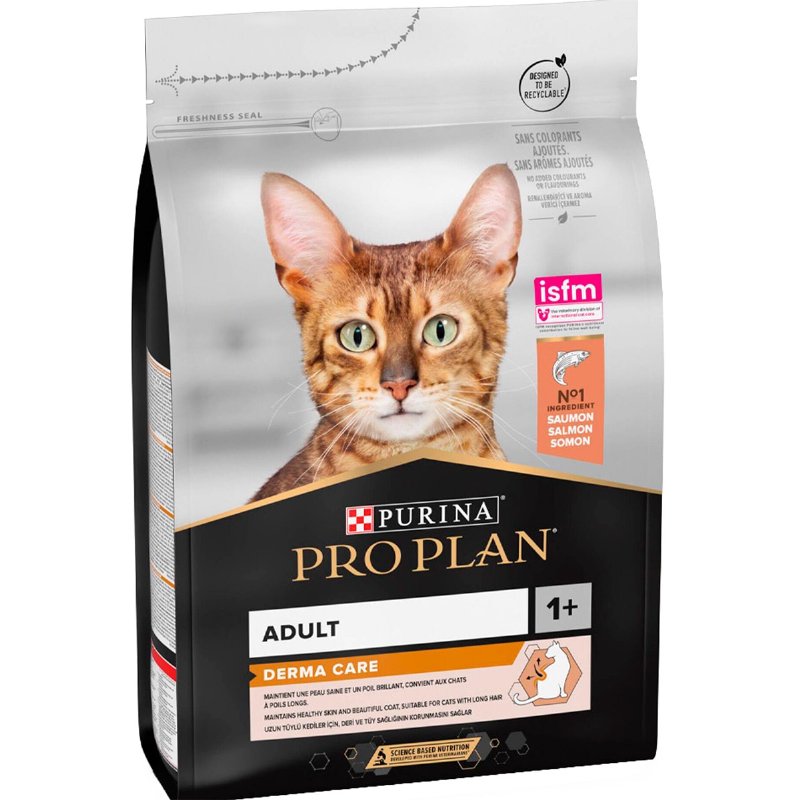 Ração Para Gato Adulto Derma Care Sabor Salmão 3 kg