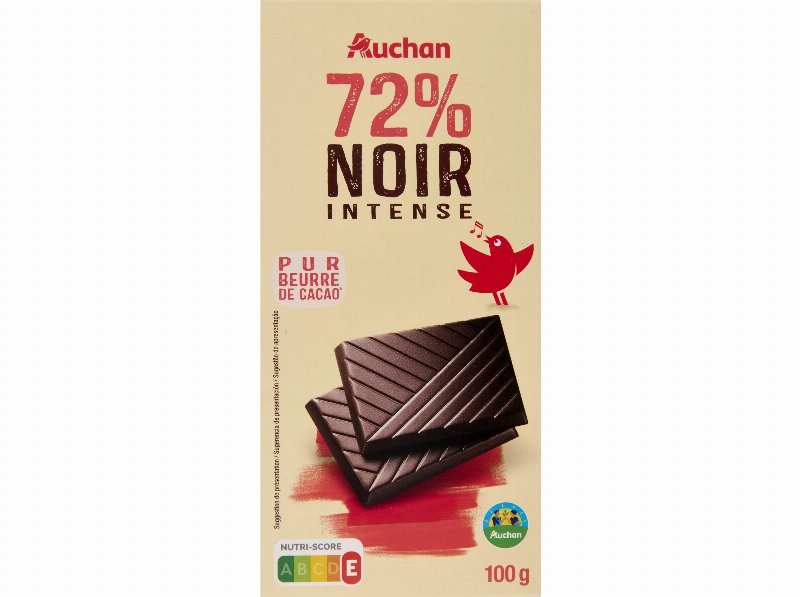 Chocolate Auchan Cultivamos O Bom Negro 72% Cultivamos O Bom 100 g