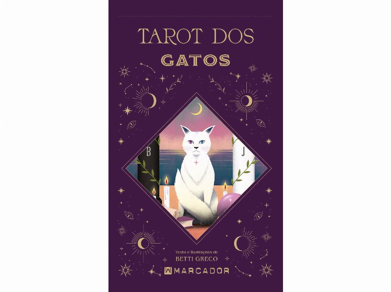 Livro Tarot Dos Gatos De Betti Greco