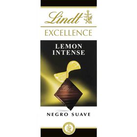 Tablete De Chocolate Negro Excellence Com Limão Lindt 100 gr