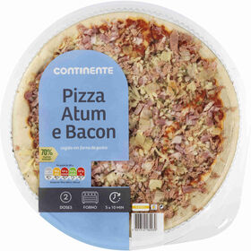 Pizza Fresca De Atum E Bacon Continente 400 gr