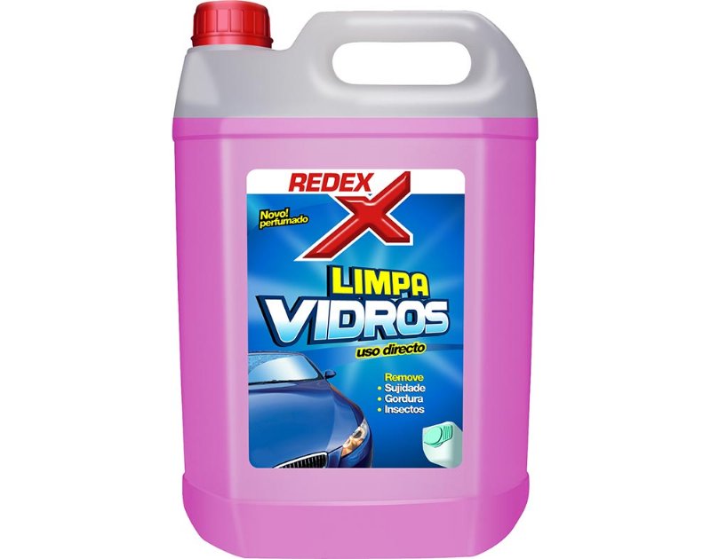 Limpa Vidros Redex Rosa 5 l