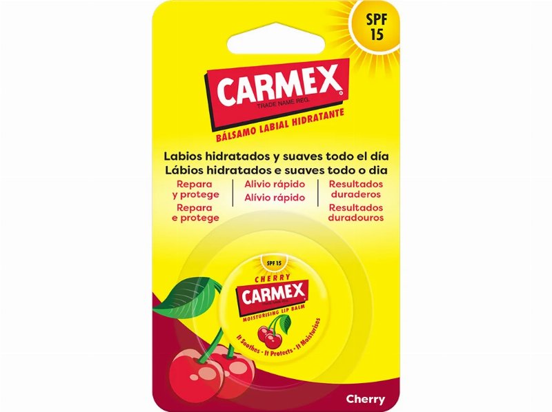 Bálsamo Carmex Labial Cereja Em Boião 7.5 g
