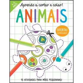 Aprendo A Cortar E Colar! Animais De Elizabeth Golding