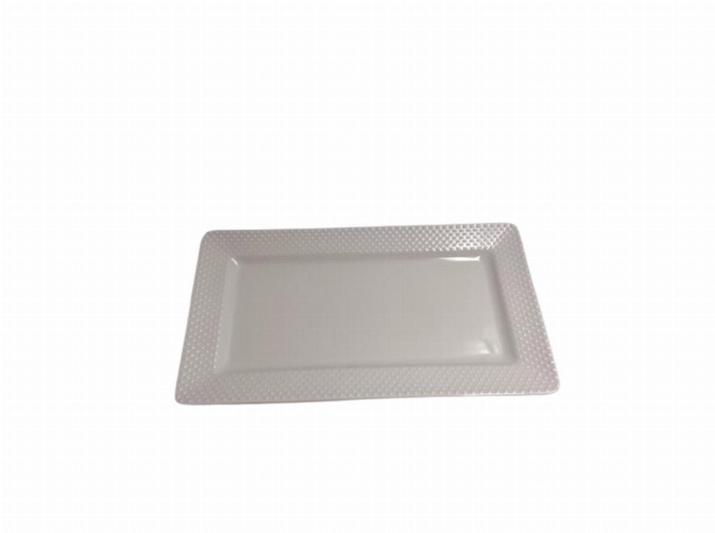 Travessa Dotty Actuel Branco Porcelana Ø30Cm