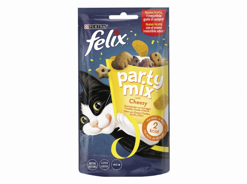 Snacks Para Gato Felix Party Mix Cheezy Mix 60 g