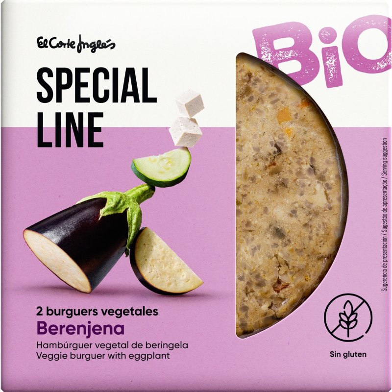 2 Hambúrguer Vegetal De Beringela Bio 200 g