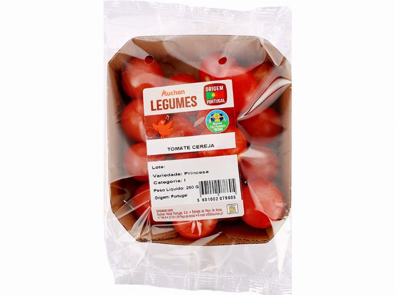 Tomate Cereja Auchan Cultivamos O Bom 250 g