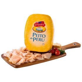 Fiambre De Peito De Peru Fatiado No Balcão Campofrio