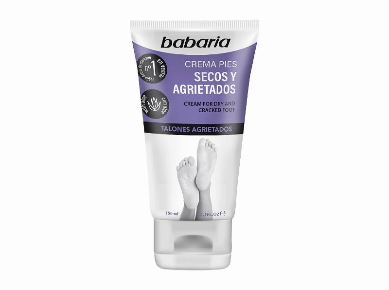 Creme De Pés Secos E Gretados Aloe Vera Babaria 150 ml.