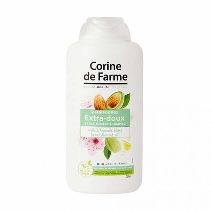Champô Extra Suave Flor De Amêndoa Corine De Farme 0.5L