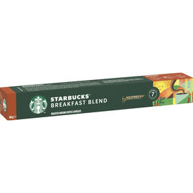 Cápsulas De Café Breakfast Blend Int 7 Starbucks 10 Un