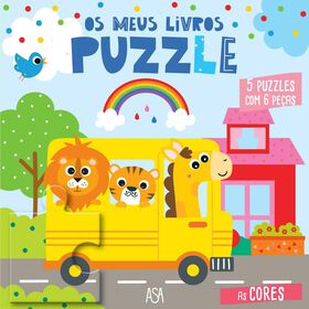 Os Meus Livros Puzzle: As Cores