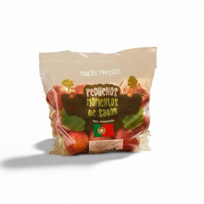 Maçã Mini Nacional Embalada Nossa Fruta E Legumes 1Un