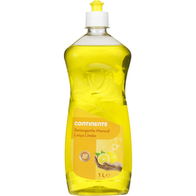 Detergente Manual Loiça Limão Continente 1 Lt