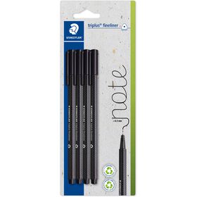 Marcadores De Escrita Pretos Staedtler 4 Un