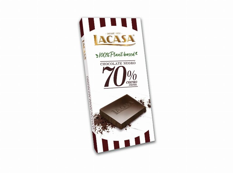 Tablete Lacasa Chocolate 70% Cacau 100 g