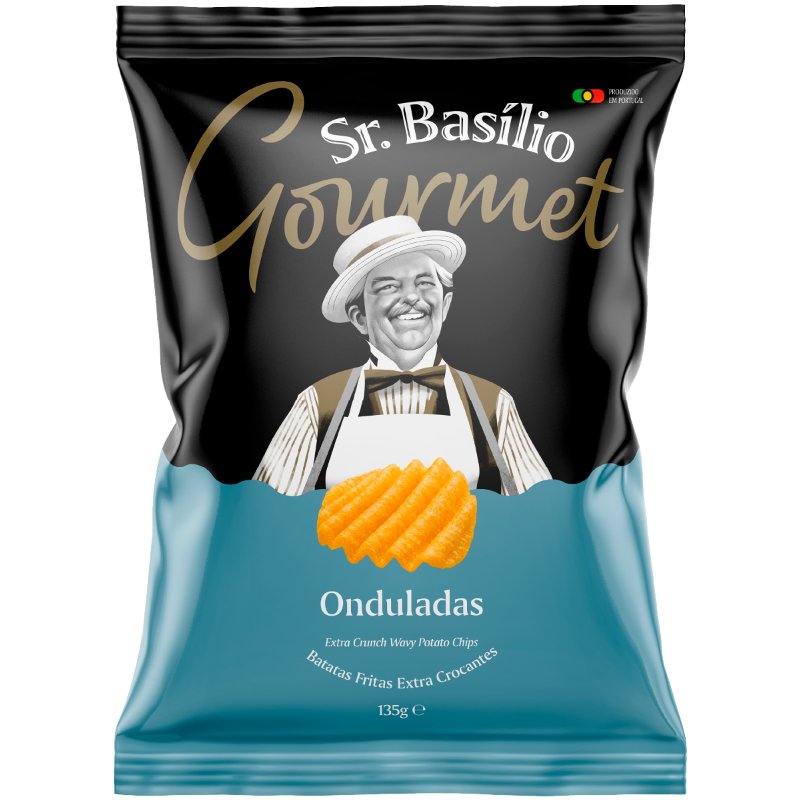 Batatas Fritas Onduladas Extra Largas