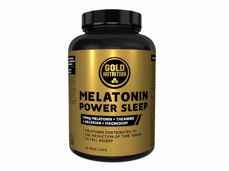 Suplemento Goldnutrition Melatonina Power Sleep 30 Caps