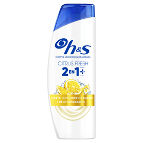 Champô Anticaspa Citrus 2 Em 1 Plus H&S 300 ml