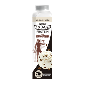 Iogurte Liquído Proteína Stracciatella Lindahls 330 ml