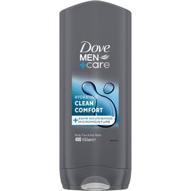 Gel De Banho Clean Comfort Dove Men +Care 400 ml