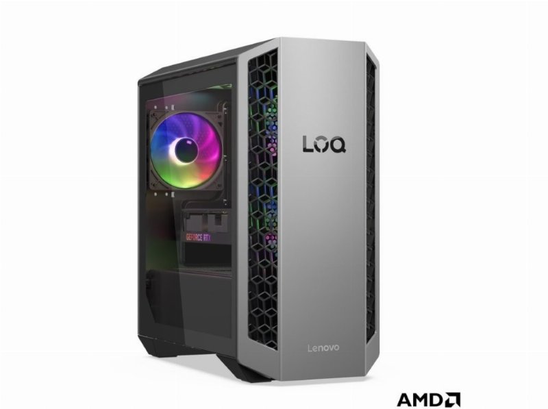 Desktop Gaming Lenovo Loq 26Adr10 (Amd Ryzen 7 Ram:16Gb 512Gb Ssd Nvidia Rtx 5050 8Gb)